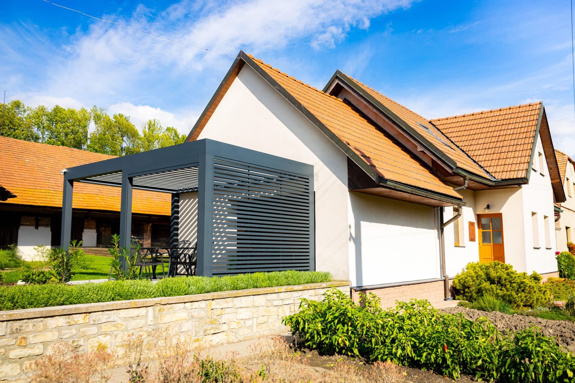 Bioklimaticke pergoly